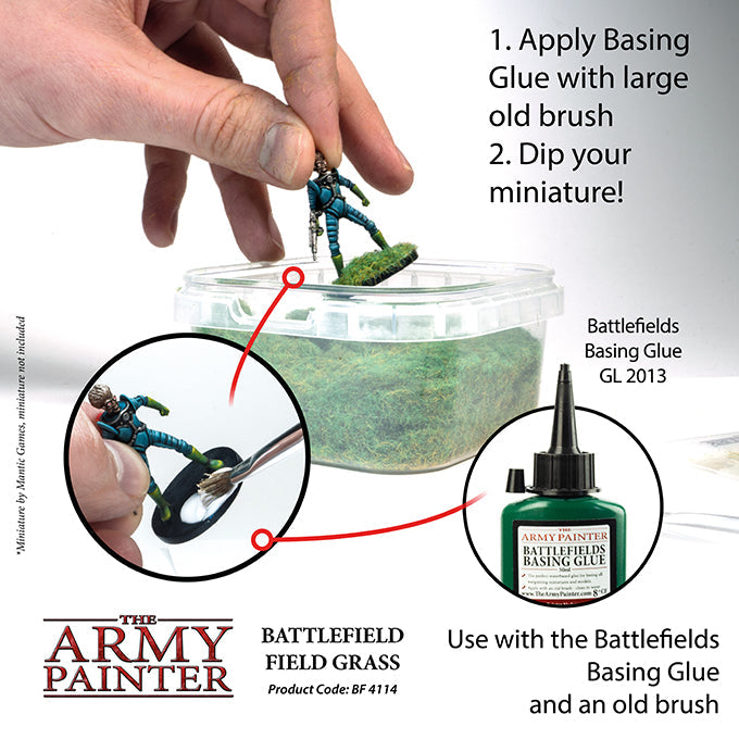 Army Painter Tools: Basing: Field Grass - for just $5.99! 
