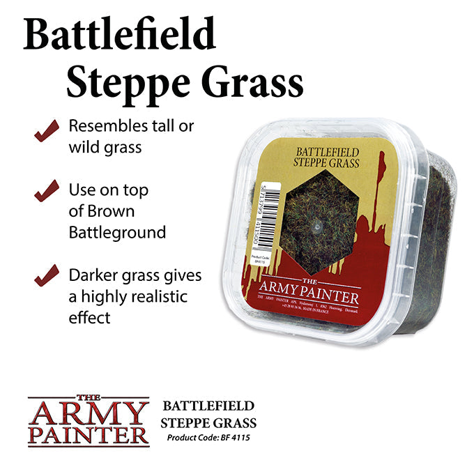 Army Painter Tools: Basing: Steppe Grass - for just $5.99! 