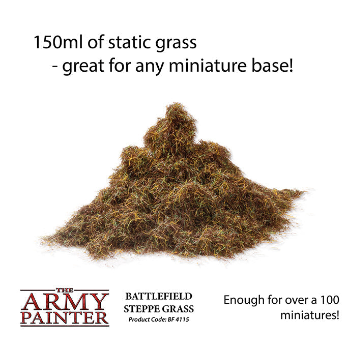 Army Painter Tools: Basing: Steppe Grass - for just $5.99! 