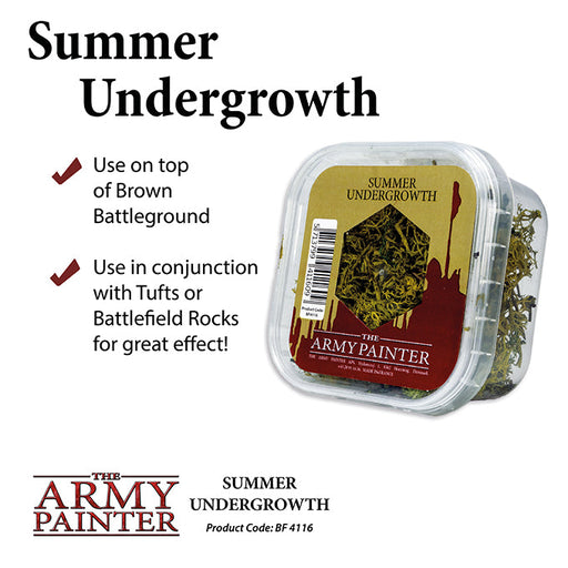 Army Painter Tools: Basing: Summer Undergrowth - for just $5.99! 