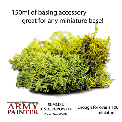 Army Painter Tools: Basing: Summer Undergrowth - for just $5.99! 