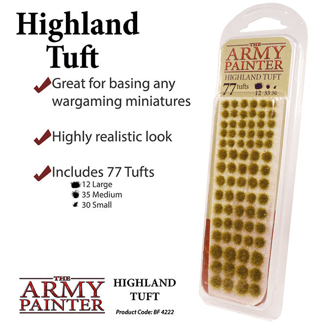 Army Painter Tools: Battlefields: Highland Tuft - for just $6.99! 