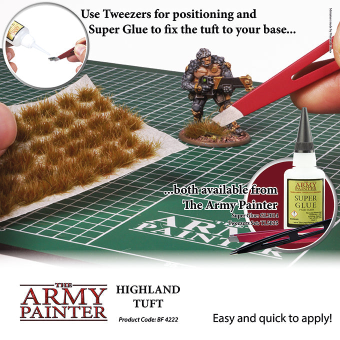 Army Painter Tools: Battlefields: Highland Tuft - for just $6.99! 