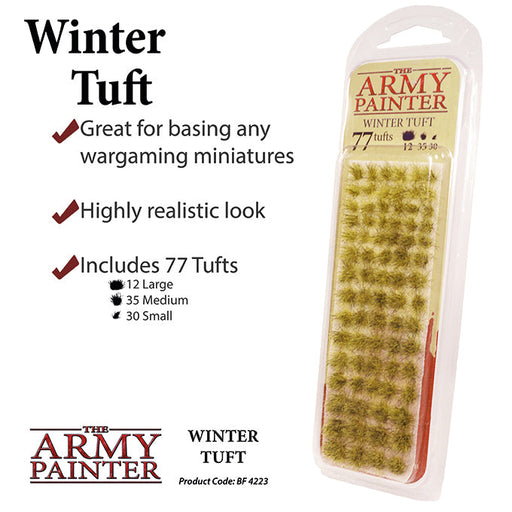 Army Painter Tools: Battlefields: Winter Tuft - for just $6.99! 