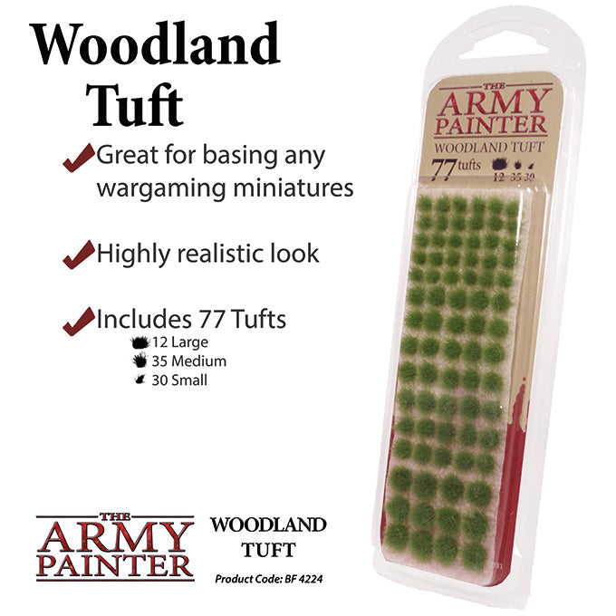 Army Painter Tools: Battlefields: Woodland Tuft - for just $6.99! 