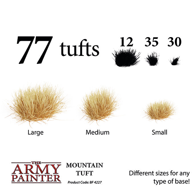 Army Painter Tools: Battlefields: Mountain Tuft - for just $6.99! 