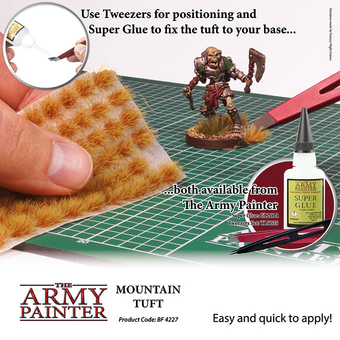 Army Painter Tools: Battlefields: Mountain Tuft - for just $6.99! 