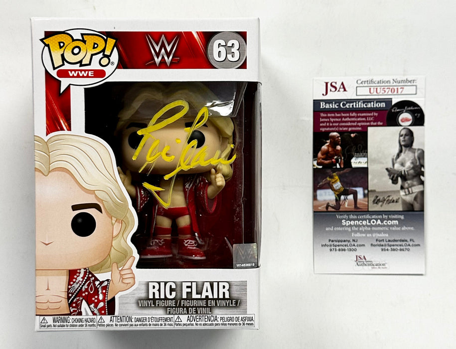 Ric Flair Signed WWE Wrestling 16X Champion Vaulted Funko Pop! With JSA COA - for just $250! 
