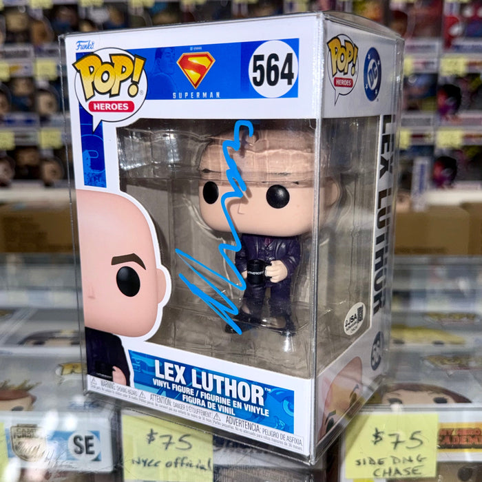 Nicholas Hoult Signed 2025 Funko Pop! DC Lex Luthor Superman #564 With JSA COA - for just $200! 