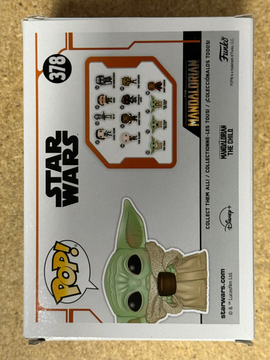 Funko Pop! Star Wars Grogu With Cup #378 Mandalorian 2020 Baby Yoda Child - for just $8! 