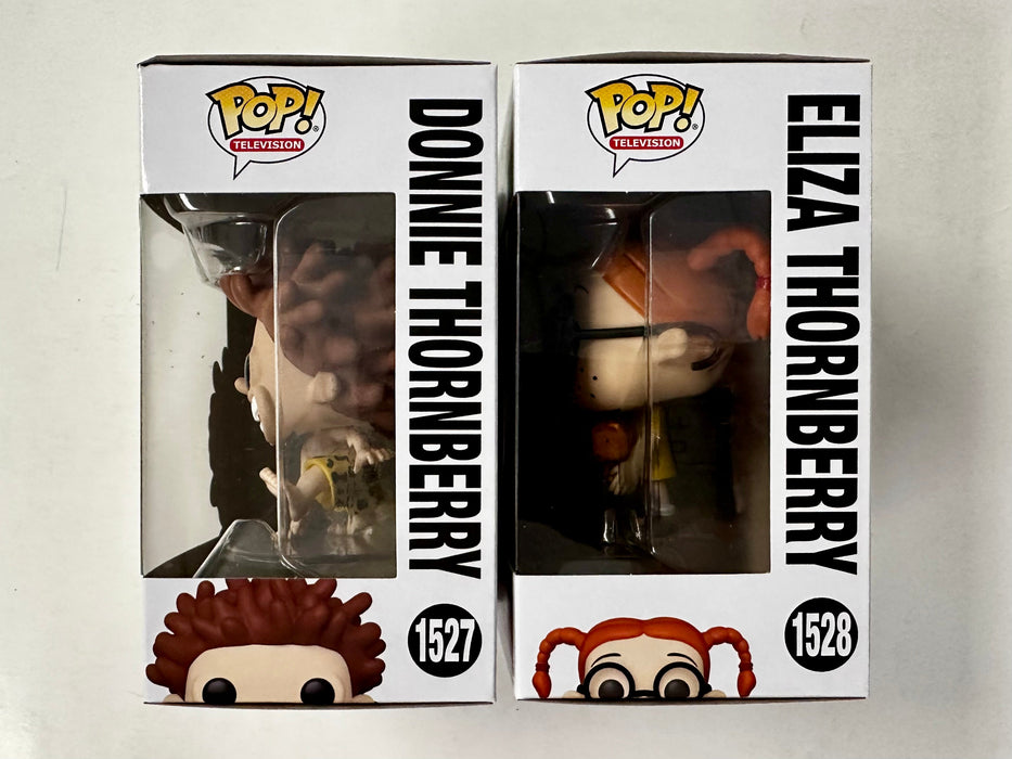 Funko Pop! Animation Donnie & Eliza Thornberry #1527 & #1528 Wild Thornberrys 2024 Nickelodeon - for just $25! 