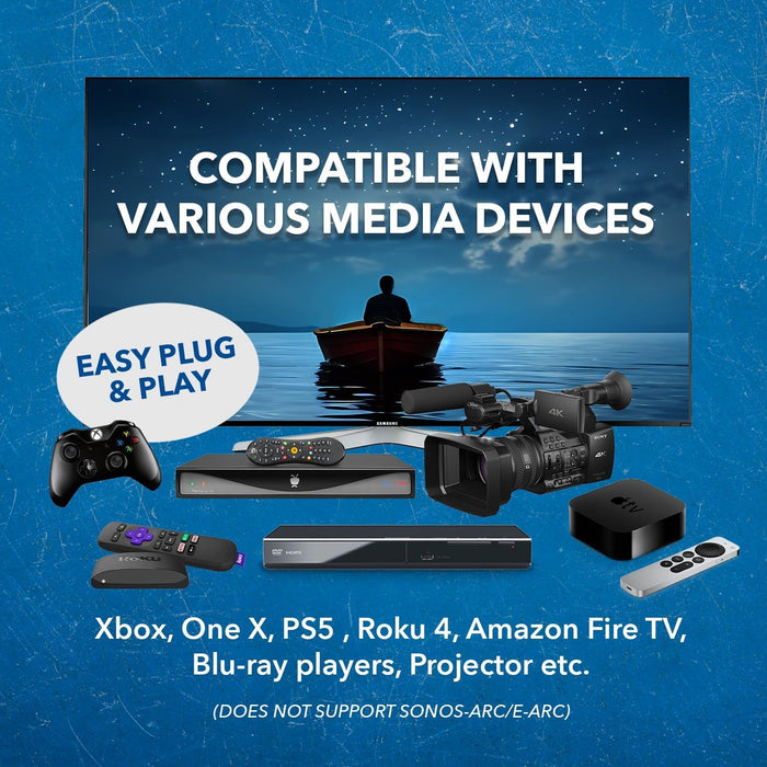 1x4 HDMI Splitter W/ Audio Out: 1-In 4-Out, UltraHD 8K, EDID (BK-104) - Just $99.99! Shop now at Retro Gaming of Denver