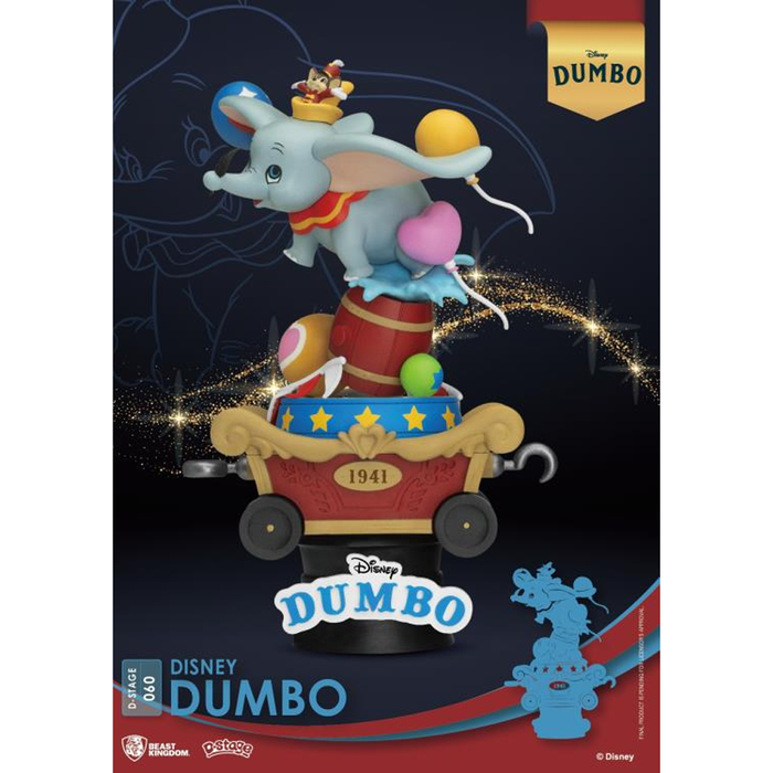Beast Kingdom: Disney Diorama Stage - Dumbo 6-Inch Statue DS-060 - for just $33.95! 