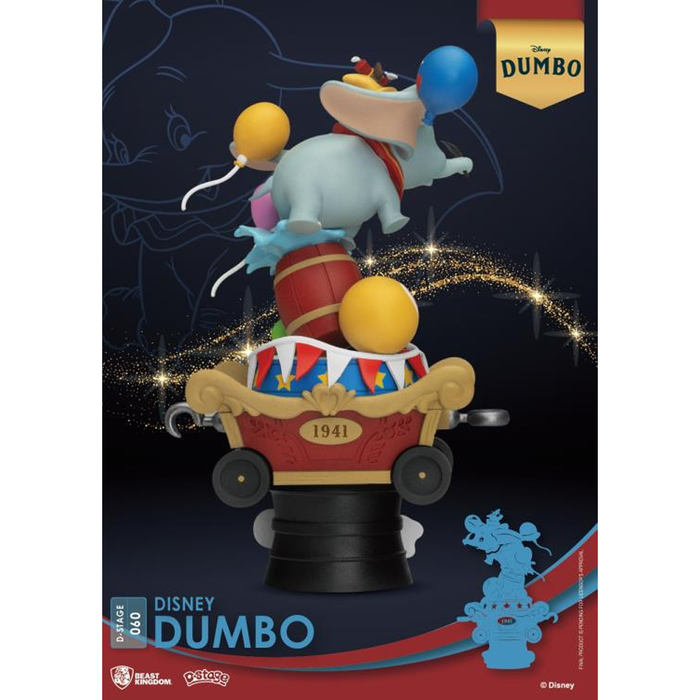 Beast Kingdom: Disney Diorama Stage - Dumbo 6-Inch Statue DS-060 - for just $33.95! 