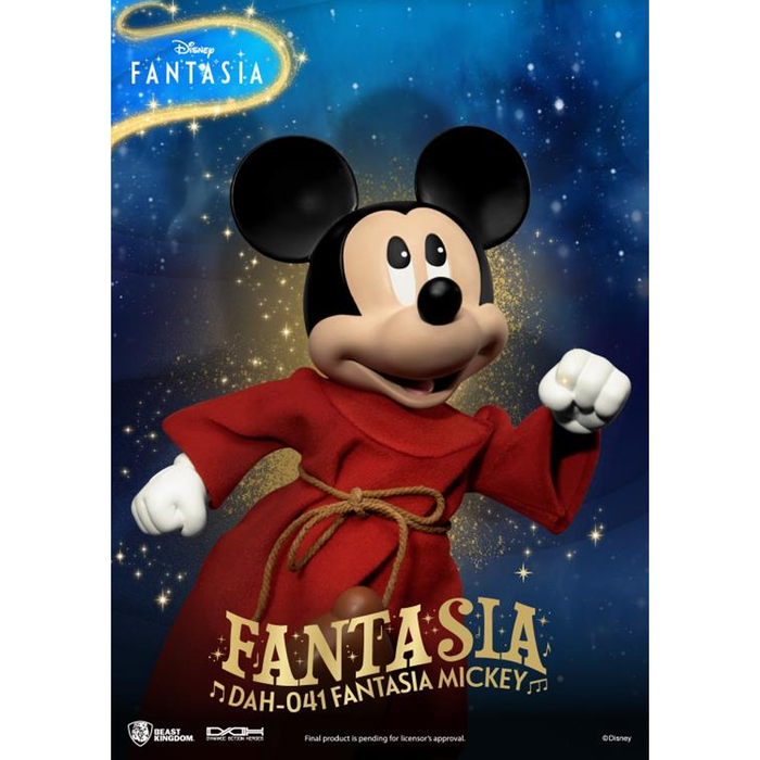 Beast Kingdom: Fantasia - Dynamic 8ction Heroes Sorcerer Mickey DAH-041 - for just $69.95! 