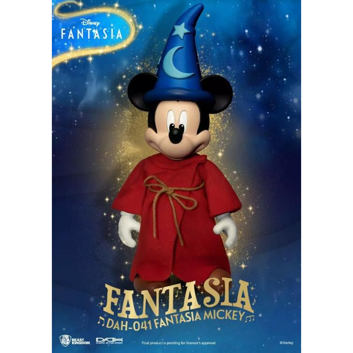 Beast Kingdom: Fantasia - Dynamic 8ction Heroes Sorcerer Mickey DAH-041 - for just $69.95! 