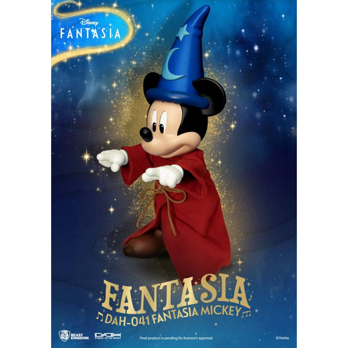 Beast Kingdom: Fantasia - Dynamic 8ction Heroes Sorcerer Mickey DAH-041 - for just $69.95! 
