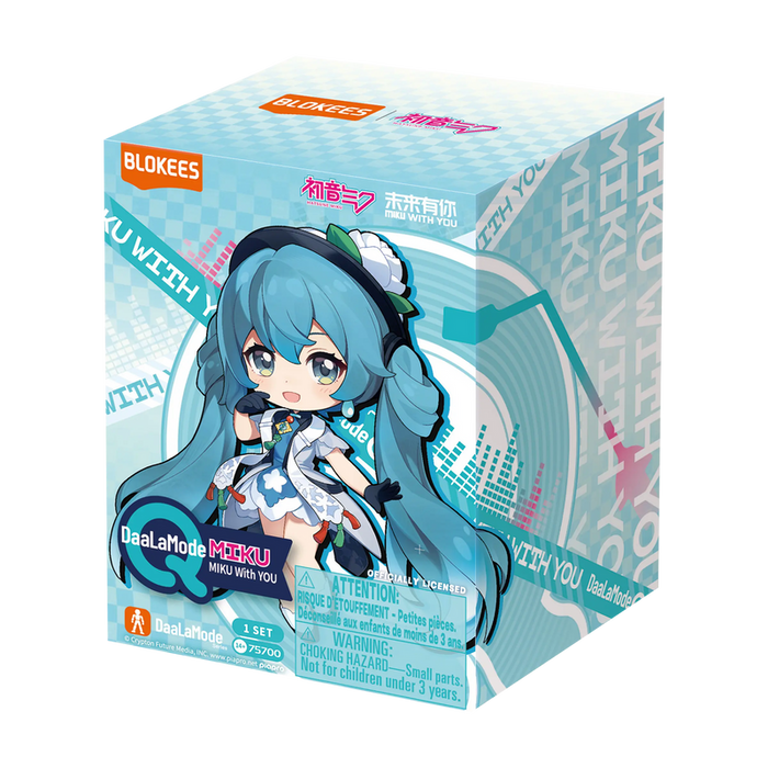 Blokees: Hatsune Miku - DaaLaMode Q Series - MIKU WITH YOU - Blind Box - for just $14.99! 