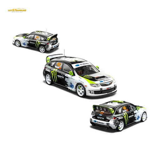 DCM & Mini Station 2008 Subaru Impreza WRX STI Rally Block43 1:64 - for just $34.99! 