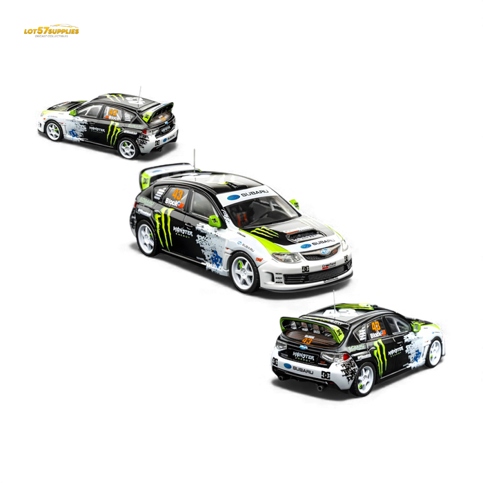 DCM & Mini Station 2008 Subaru Impreza WRX STI Rally Block43 1:64 - for just $34.99! 