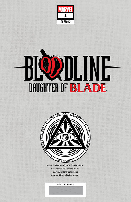 Bloodline: Daughter Of Blade #1 Unknown Comics Sergio Davila Exclusive Var (02/01/2023) - for just $10! 