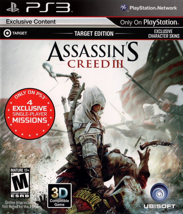 Assassin's Creed III: Target Edition (Playstation 3) - for just $0! 