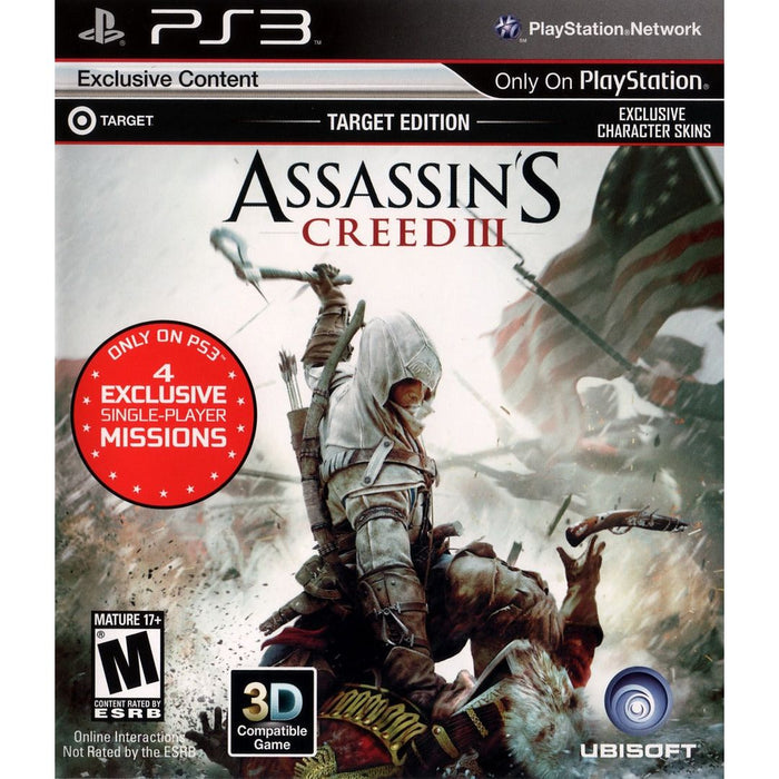 Assassin's Creed III: Target Edition (Playstation 3) - Just $0! Shop now at Retro Gaming of Denver