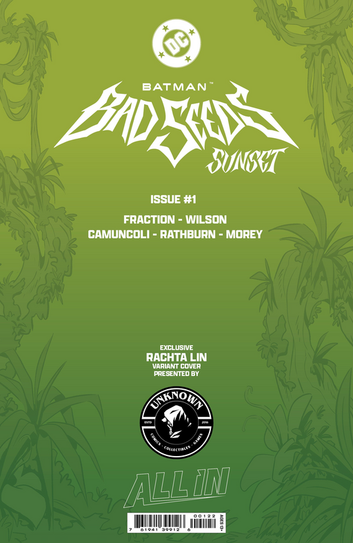 BATMAN BAD SEEDS SUNSET #1 RACHTA LIN EXCLUSIVE VAR (08/26/2026) - for just $15! 