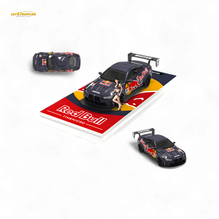 TimeMicro BMW M4 Modified Widebody R e d B u l l - Figure Version 1:64 - for just $34.99! 