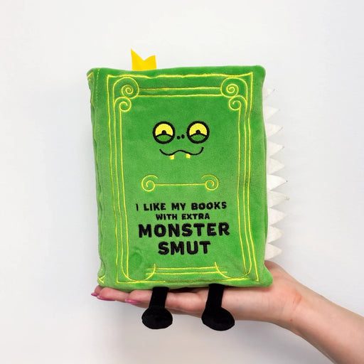 Punchkins Book Plush I Like My Books With Extra Monster Smut - for just $18.50! 