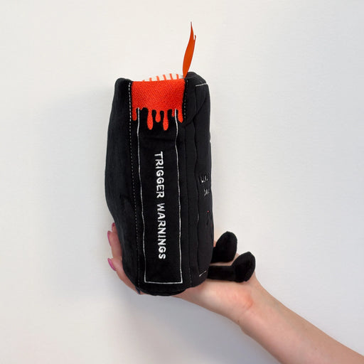Punchkins Book Plush I Like My Thrillers Dark & Twisted - for just $18.50! 