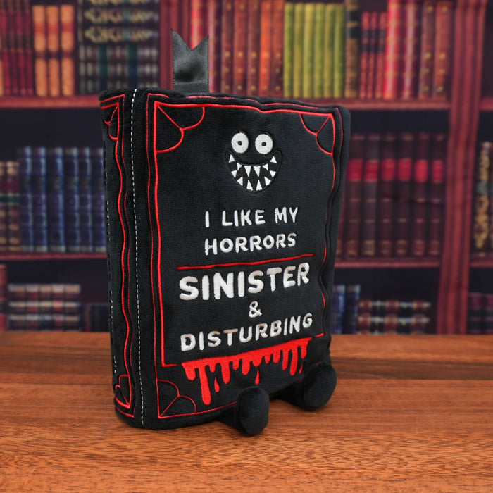 Punchkins Book Plush I Like My Horrors Sinister & Disturbing - for just $18.50! 