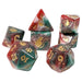7-Set Polyhedral Dice - Kitty Clacks: Lucky - for just $15.99! 