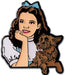 Wizard of Oz: Dorothy and Toto Enamel Pin - for just $9.99! 