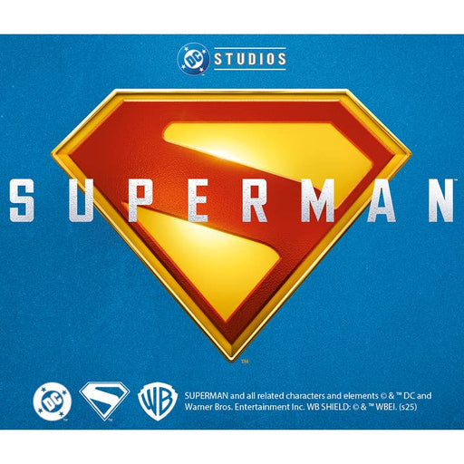 Superman 2025: Logo Die Cut Vinyl Sticker - 3" - for just $3! 