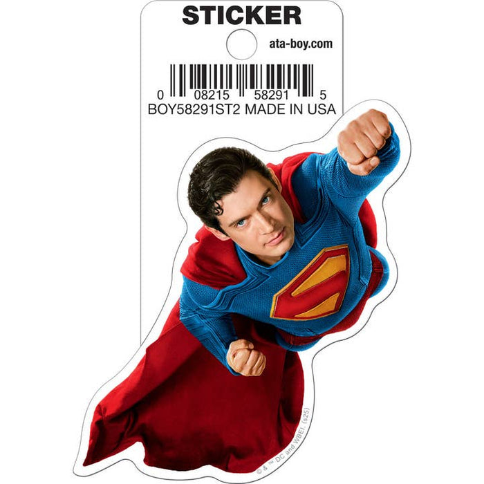 Superman 2025: Superman Flying Die Cut Vinyl Sticker - 3" - for just $3! 