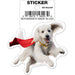 Superman 2025: Krypto Die Cut Vinyl Sticker - 3" - for just $3! 
