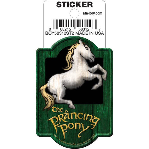 Lord of the Rings: The Prancing Pony Die Cut Vinyl Sticker - 3" - for just $3! 