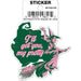 Wizard of Oz: Wicked Witch I'll Get You My Pretty Die Cut Vinyl Sticker - 3" - for just $3! 