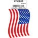USA Flag Die Cut Vinyl Sticker - 3" - for just $3! 