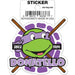 Teenage Mutant Ninja Turtles: Donatello Head Die Cut Vinyl Sticker - 3" - for just $3! 
