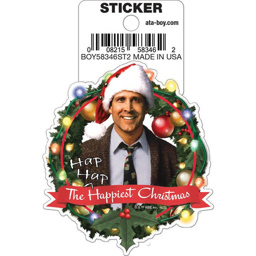 Christmas Vacation: Happiest Couple Die Cut Vinyl Sticker - 3" - for just $3! 