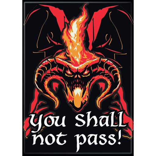 Ata-Boy Magnets: Refrigerator Magnet - 2.5" x 3.5" - Lord of the Rings - You Shall Not Pass - for just $4.49! 