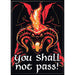 Ata-Boy Magnets: Refrigerator Magnet - 2.5" x 3.5" - Lord of the Rings - You Shall Not Pass - for just $4.49! 