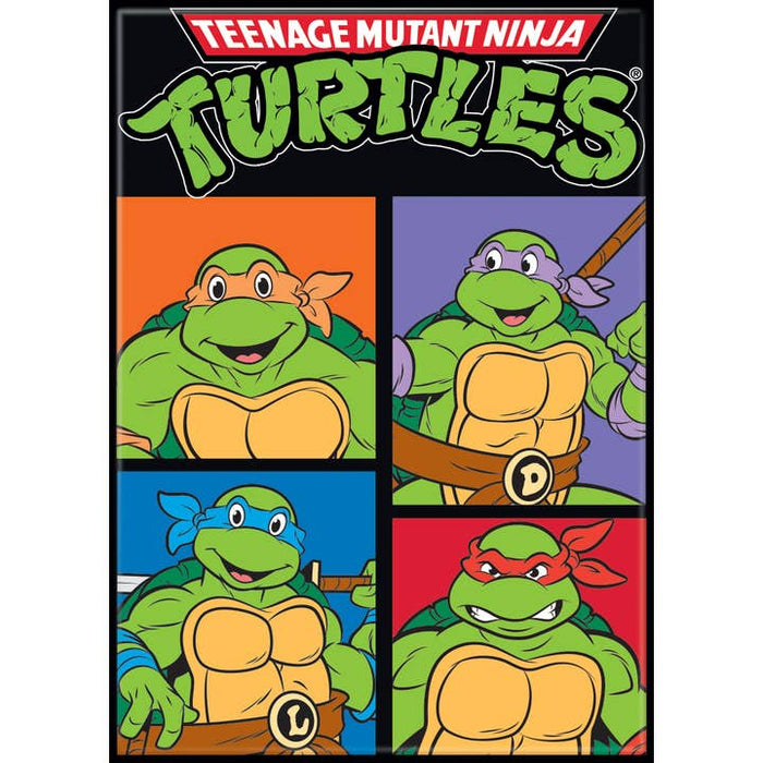 Ata-Boy Magnets: Refrigerator Magnet - 2.5" x 3.5" - Teenage Mutant Ninja Turtles - Logo Team - for just $4.49! 