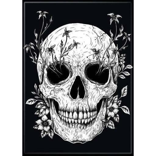 Episodic Drawing: Floral Skull Magnet - for just $4.49! 