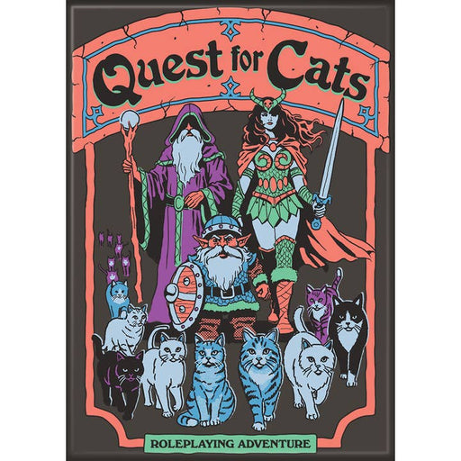 Steven Rhodes: Quest For Cats Magnet - for just $4.49! 