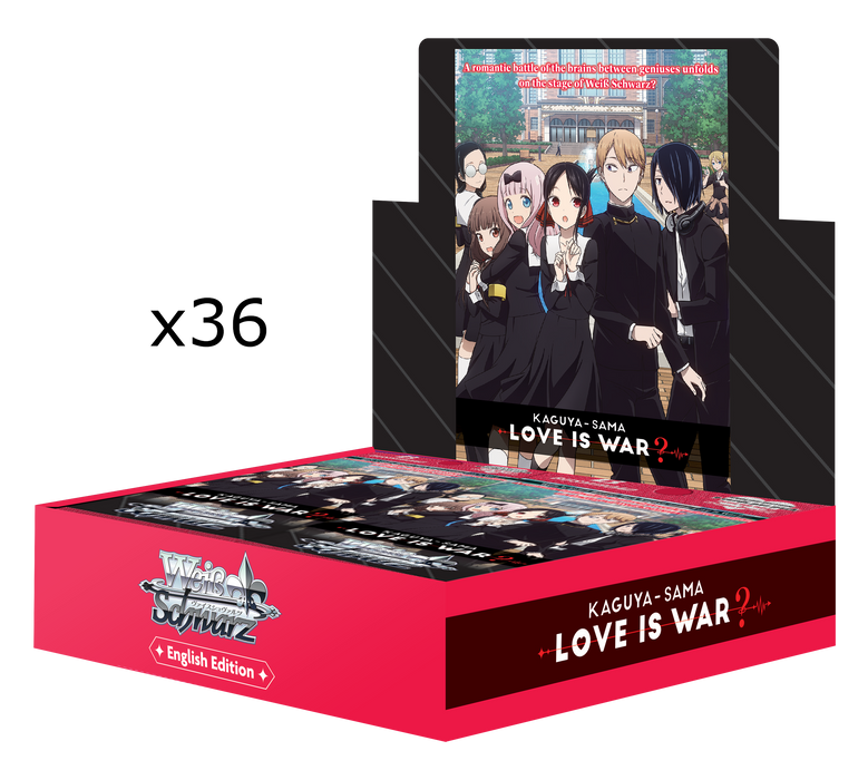 Weiss Schwarz: Kaguya-sama, Love is War? Booster Box - for just $34.95! 