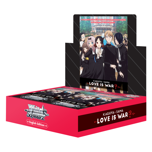 Weiss Schwarz: Kaguya-sama, Love is War? Booster Box - Premium Weiss Schwarz Sealed - Just $34.95! Shop now at Retro Gaming of Denver