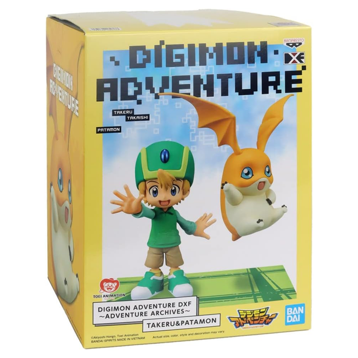 Banpresto: Digimon Adventure - DXF Adventure Archives Takeru and Patamon Figure - for just $37.99! 